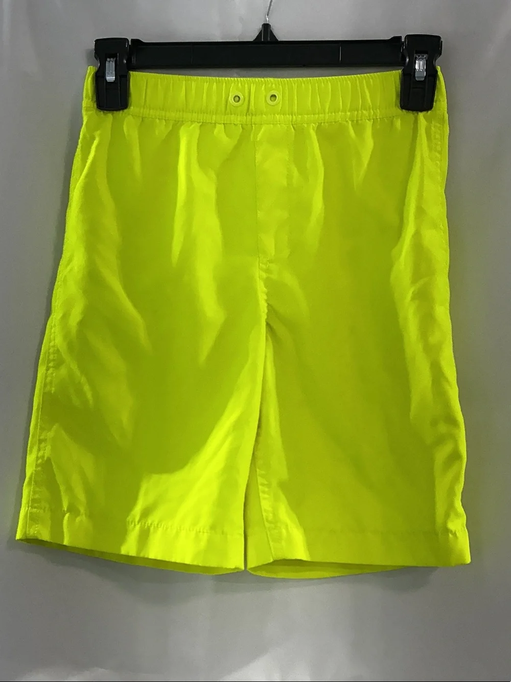 Lands' End Kids Neon Yellow Swim Trunks
